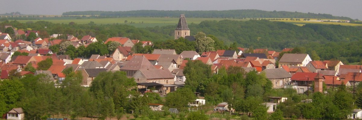 Ortsansicht Bilzingsleben Ortsansicht Bilzingsleben
